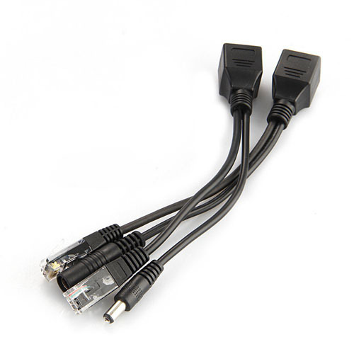 كابل محول POE RJ45 ، حاقن الشب - مراجعة The Office Tech وسعره