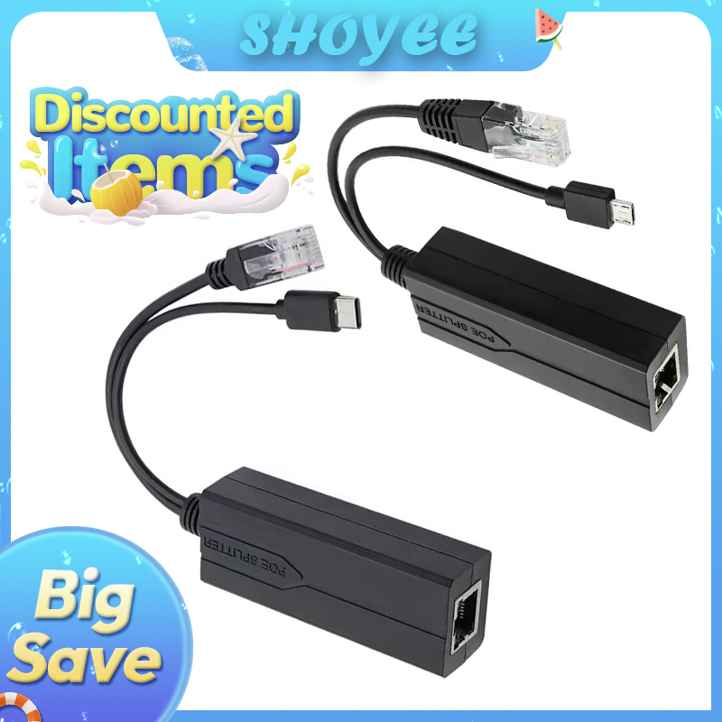 POE الفاصل 48 فولت إلى 5 فولت  - مراجعة Power Over Ethernet وسعره
