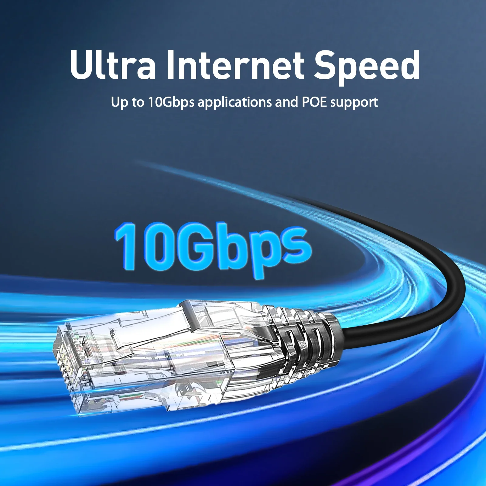 كابل إيثرنت ZoeRax CAT6A بسرعة - مراجعة Power Over Ethernet وسعره