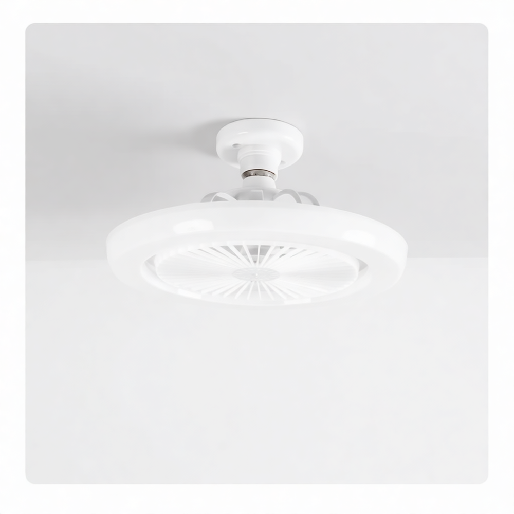 مروحة ساعة LED مخصصة تعمل عبر  - مراجعة Office Tech And Gadgets وسعره